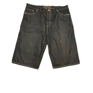Coogi Denim Bermuda Shorts Men SZ 48 Streetwear Punk